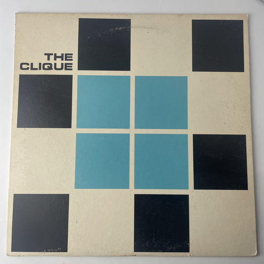 THE CLIQUE Self Titled 1983 LP Graphic GR 1014 + Insert Rare 80s Music Record