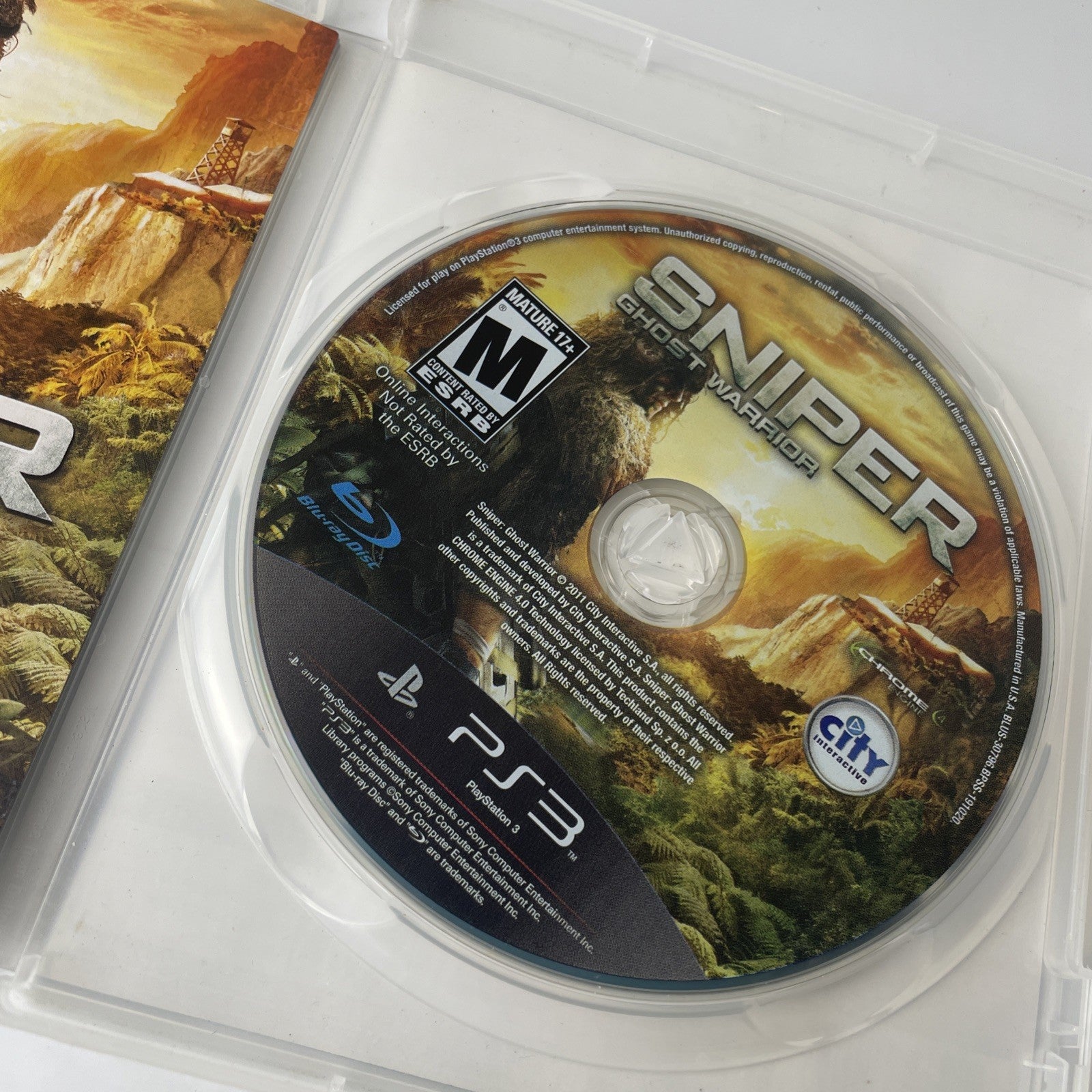 Sniper Ghost Warrior (PlayStation 3 PS3) COMPLETE CIB
