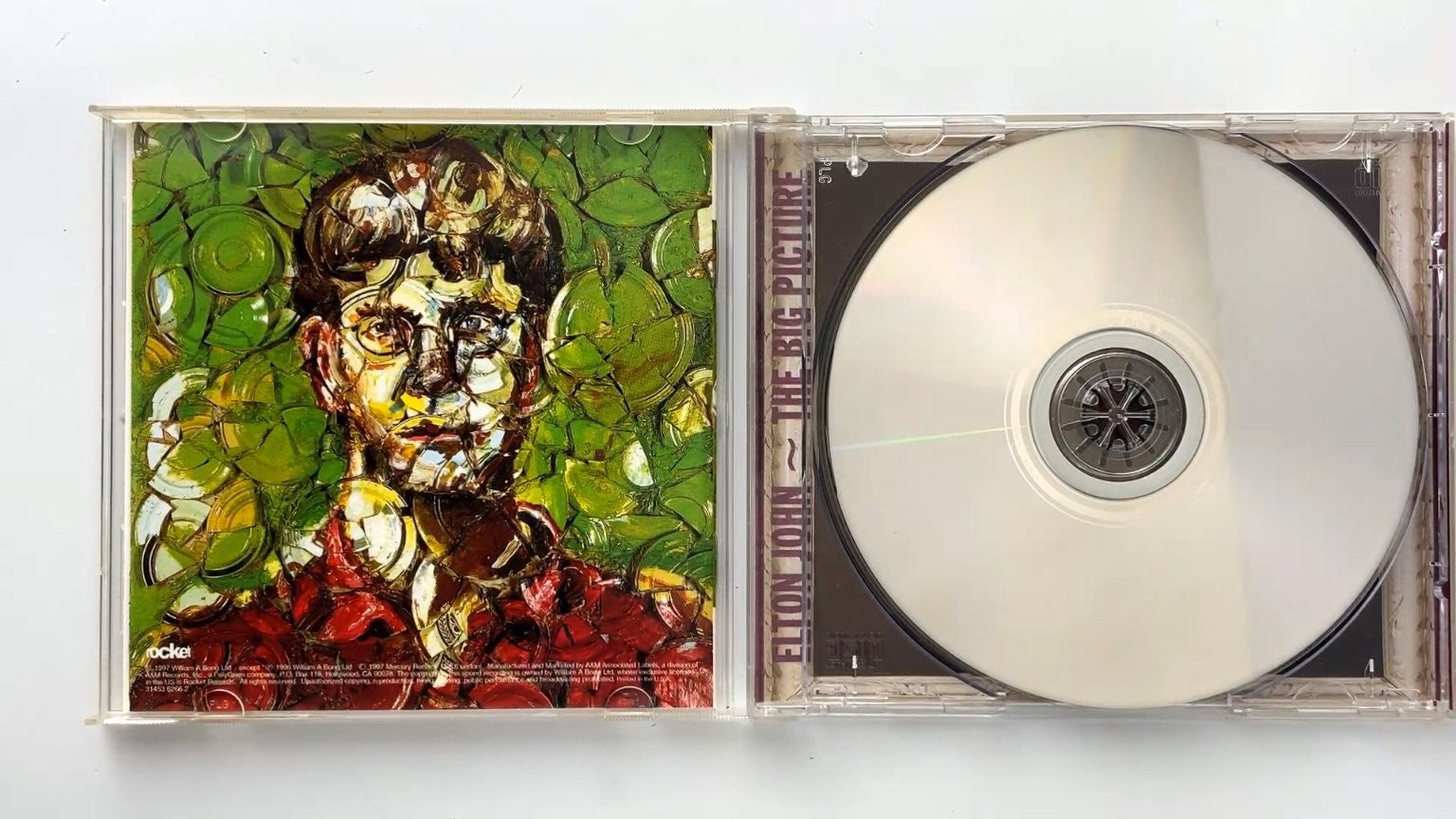 Elton John - The Big Picture CD 1997 Rocket Pop Rock 31453 6266 2