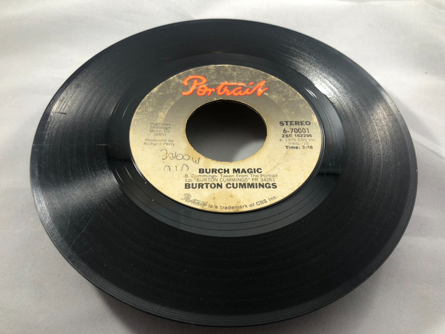Burton Cummings  (Guess Who) – Stand Tall 1976 Portrait Pop Rock G SEE PICS