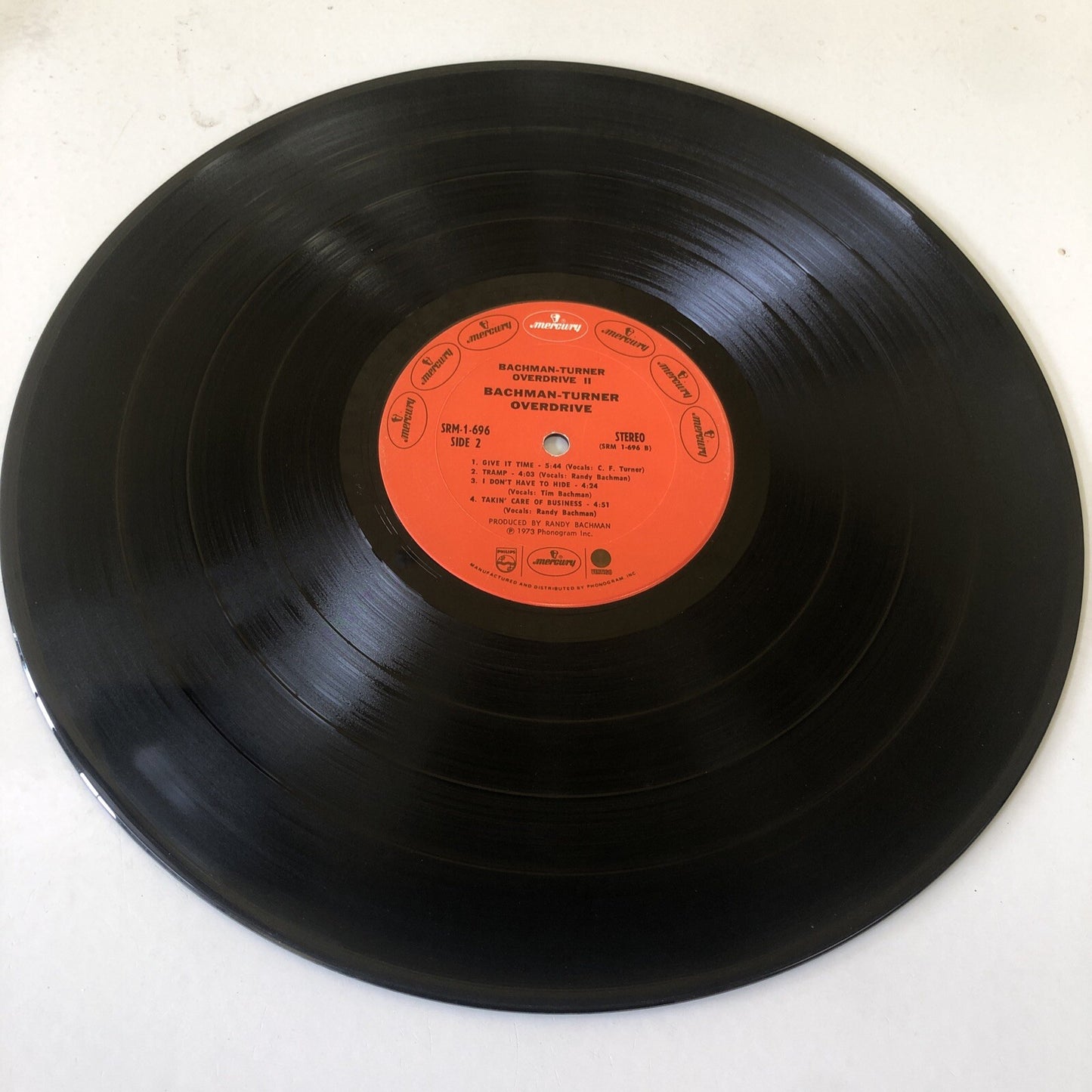 BACHMAN TURNER OVERDRIVE II 6338 482 GEMA LP Vinyl VG 1973
