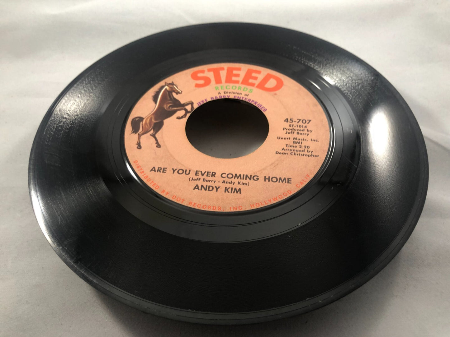 Andy Kim Are You Ever Coming Home How'd We Ever Get This Way 45 rpm Vinyl Record