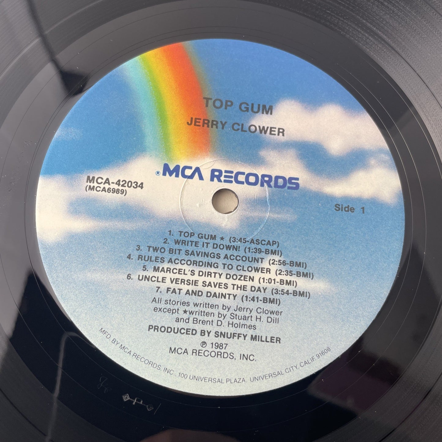 Jerry Clower Top Gum The Mouth Of Mississippi MCA 42034 Record Album LP
