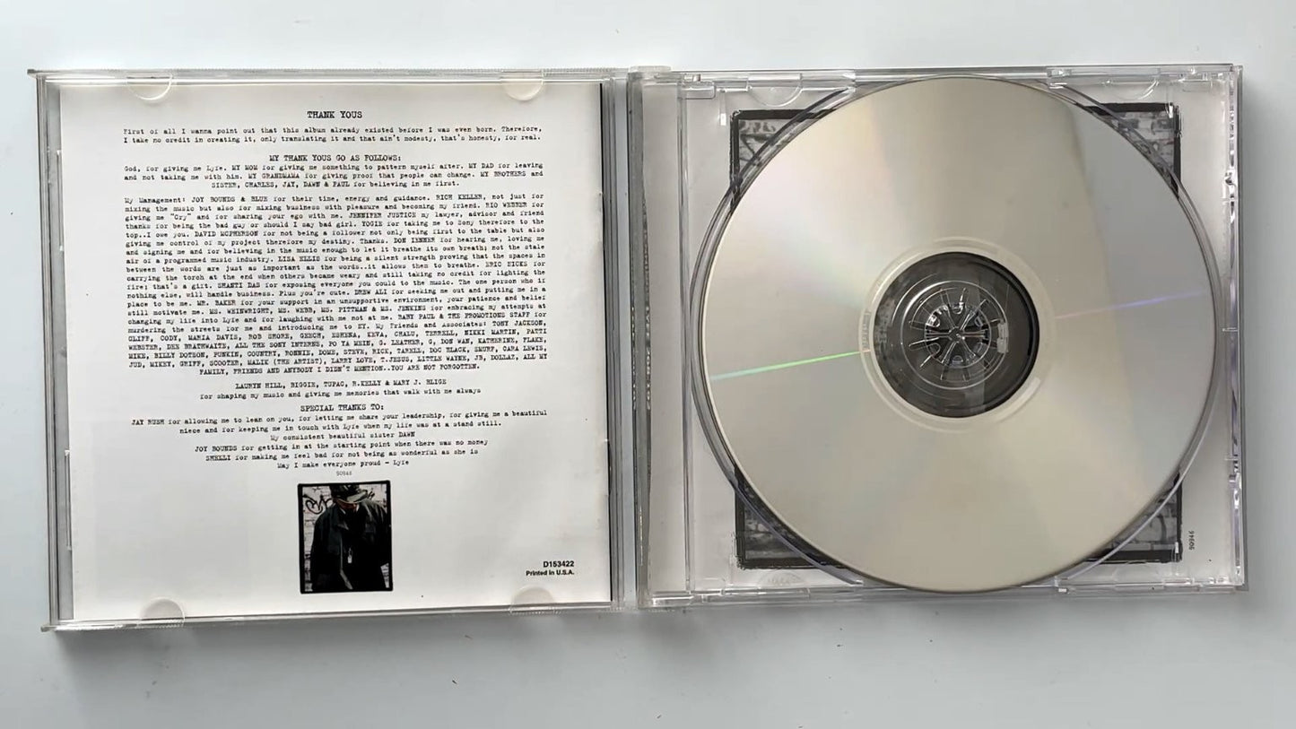 Lyfe Jennings - Lyfe 268-192 CD 2004 Debut Soul/R&B Sony Music