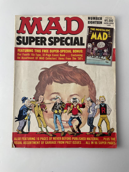 Vintage MAD Super Special No 18 Comic 1975 Alfred E Neuman Humor Magazine