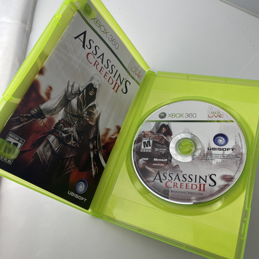 Assassin's Creed II 2 (Xbox 360, 2009) Complete & Tested Working