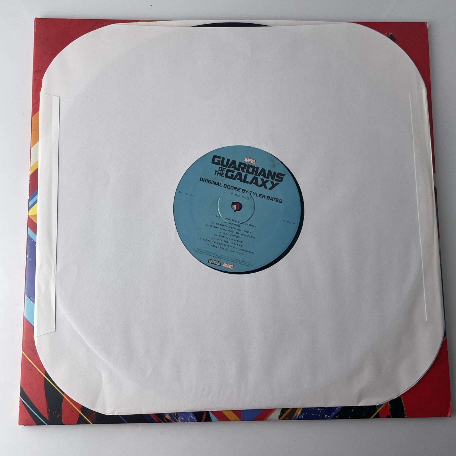 Marvel Guardian's of The Galaxy Deluxe Vinyl Records Edition Double Album