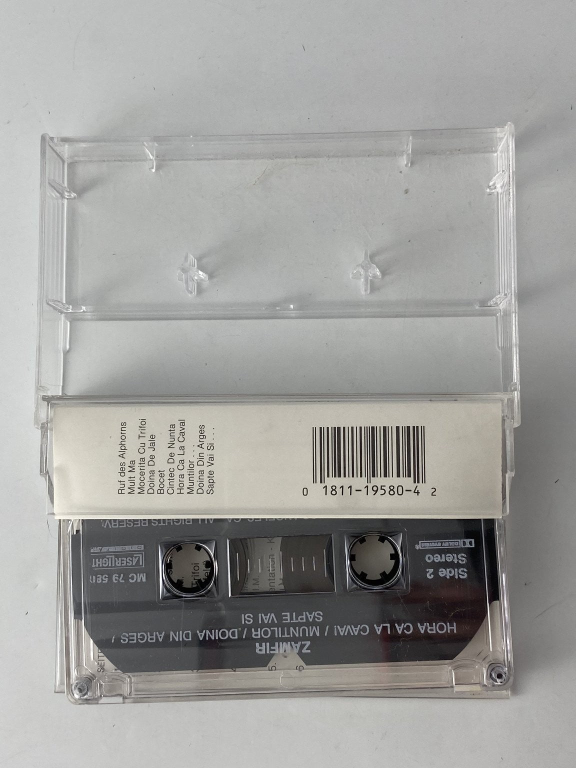 Zamfir Greatest Hits Cassette 1989 LaserLight Pan Flute World Music