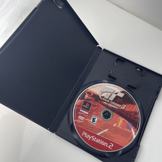 Gran Turismo 3 A Spec (Sony PlayStation 2, PS2, 2001) No Manual Eb Games Sticker
