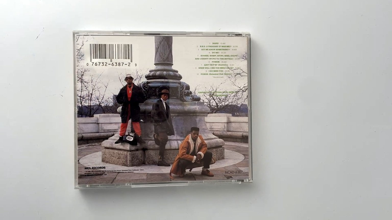 Bell Biv DeVoe - Poison CD 1990 Debut Album New Jack Swing MCA