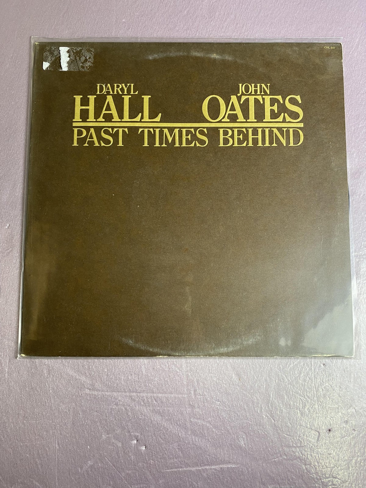 Vintage Hall & Oates Time Past Times Behind Black Vinyl LP 1976 Cala Rock 12"