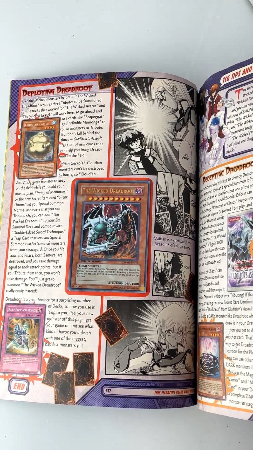 Shonen Jump Magazine January 2008 Naruto Bleach One Piece Yu-Gi-Oh GX WITH CARD