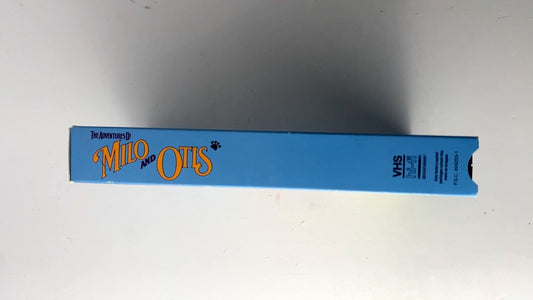 The Adventures of Milo & Otis VHS 1989 Family Animal Adventure Columbia TriStar