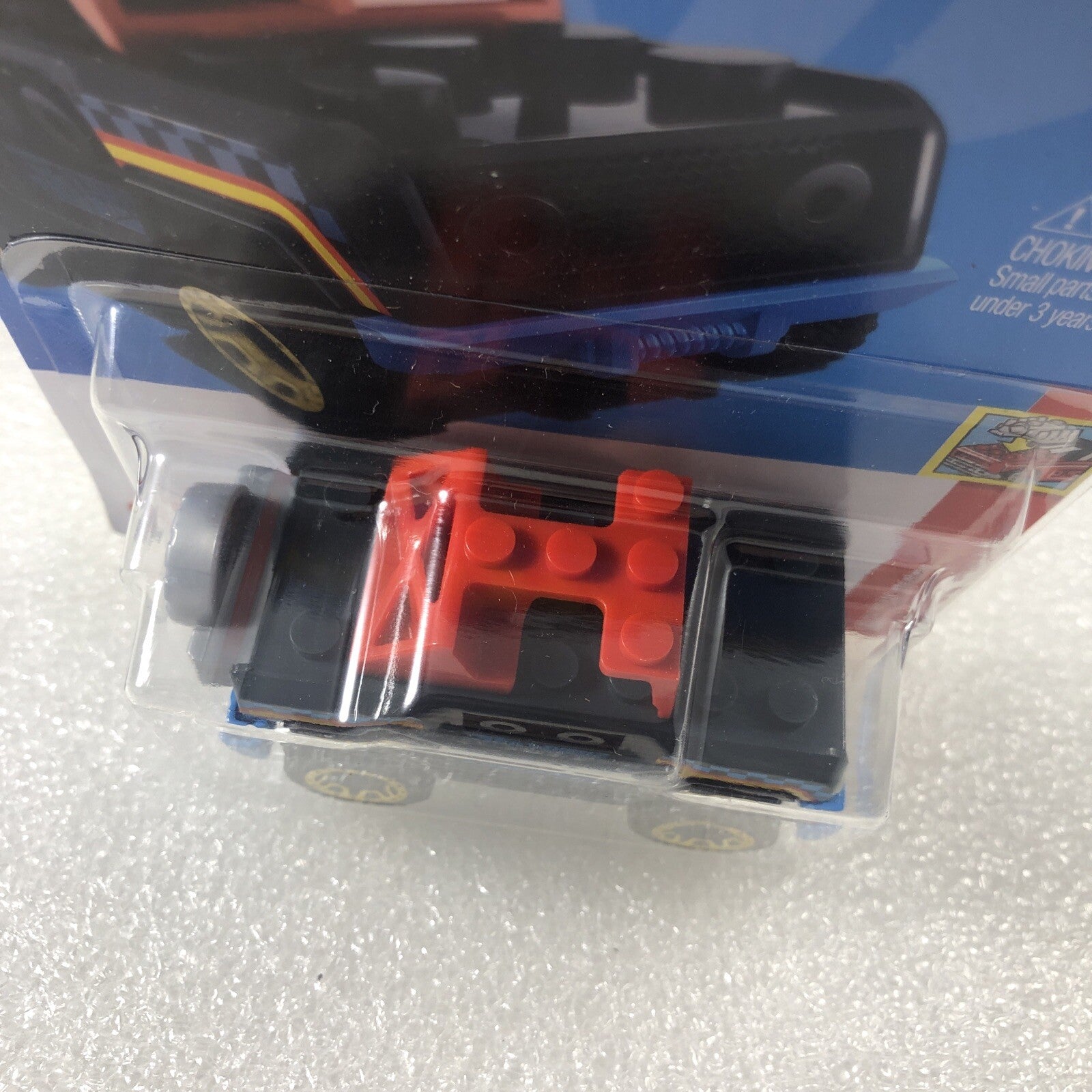 Hot Wheels Brick Rides 1/5 Bricking Trails 7/250 MEGA Special Feature Black/Red