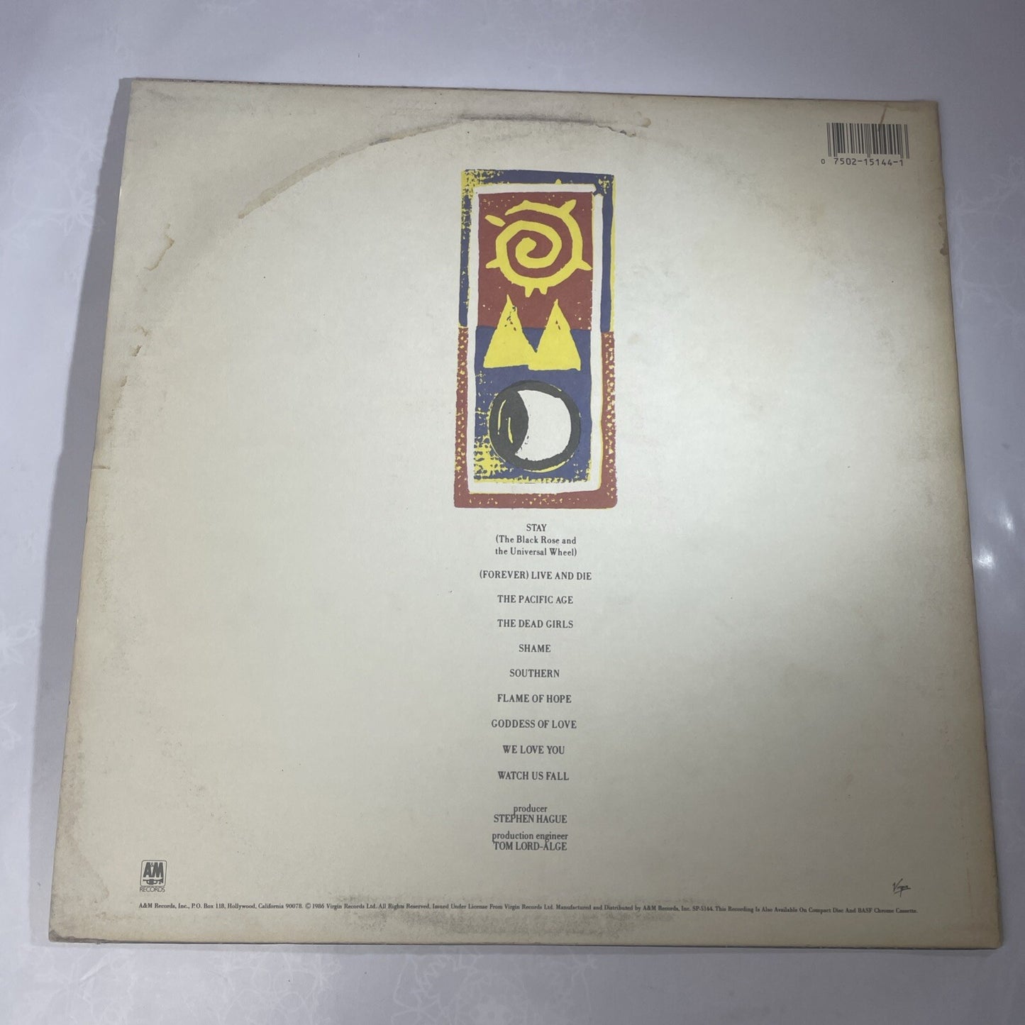 Orchestral Manoeuvres In The Dark The Pacific Age 1986 LP - Vinyl