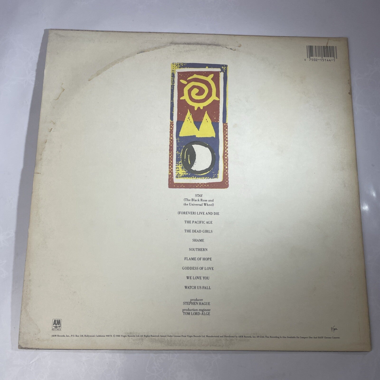 Orchestral Manoeuvres In The Dark The Pacific Age 1986 LP - Vinyl