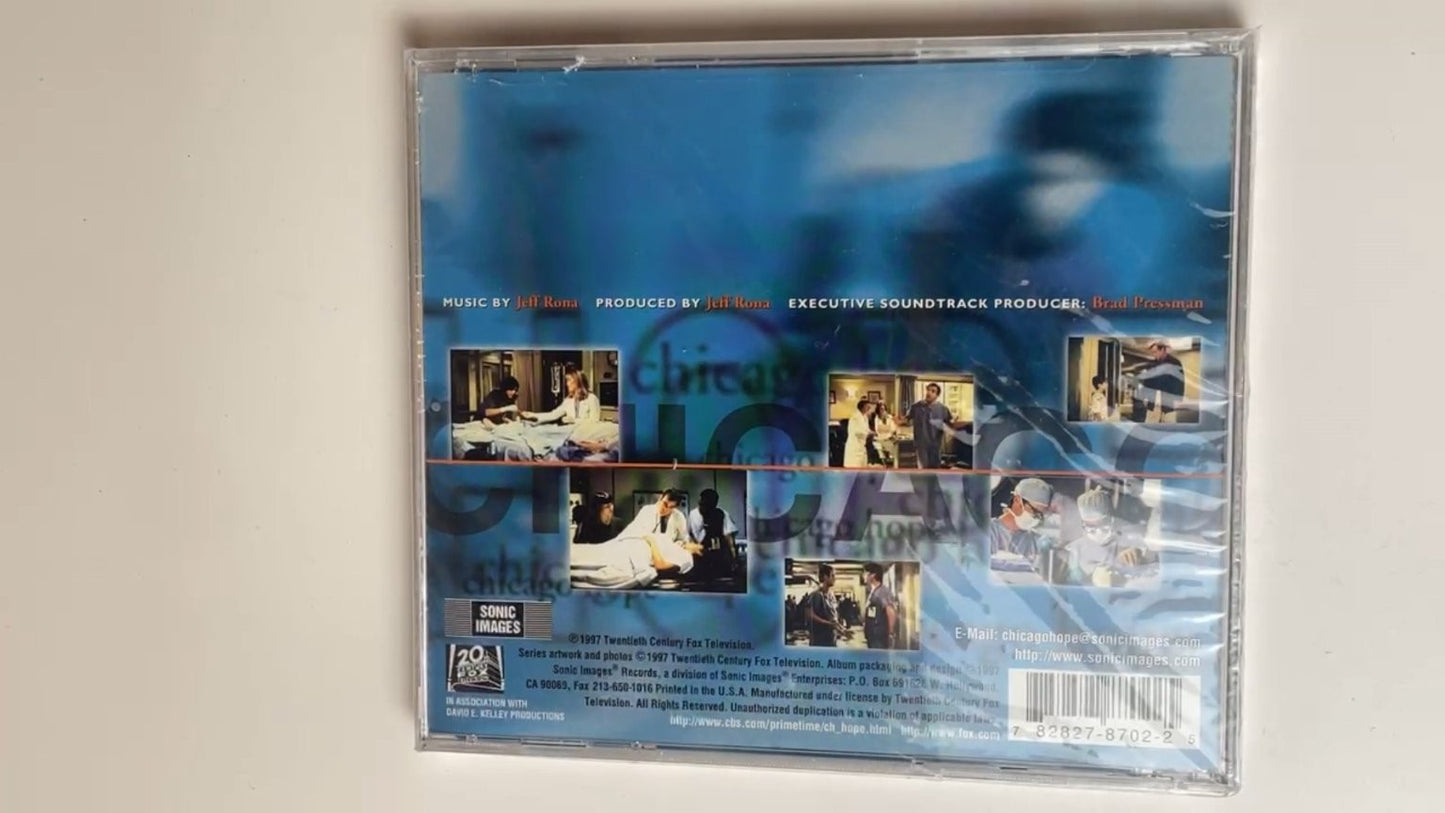Chicago Hope TV Series Soundtrack CD 1997 Jeff Rona Sonic Images