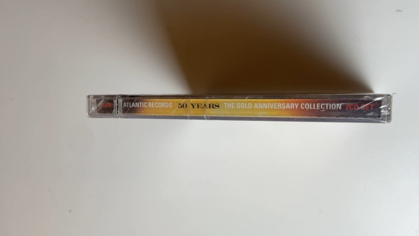Sealed! Atlantic Records 50 Years The Gold Anniversary Collection 2CD Set Rock