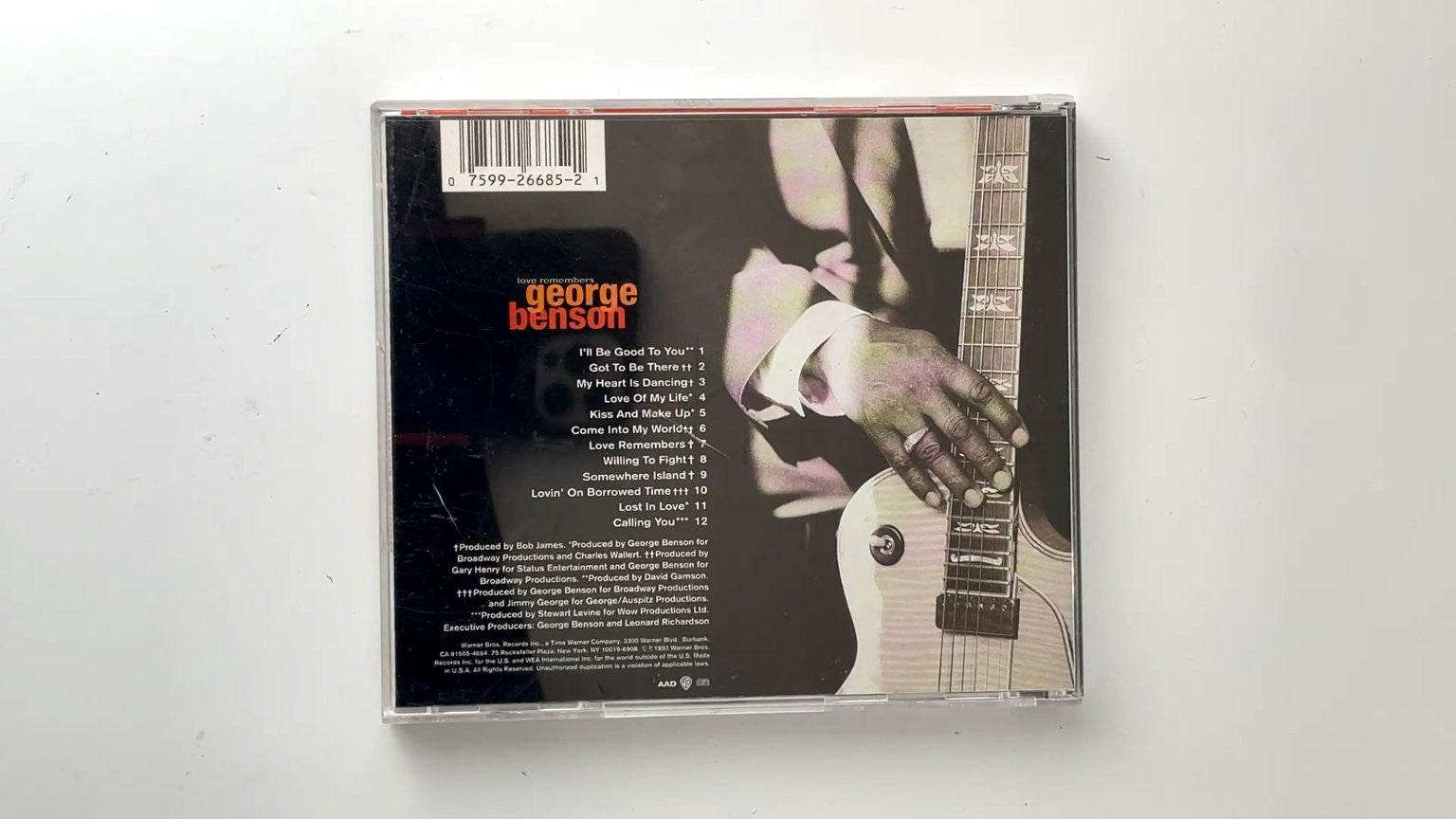 George Benson - Love Remembers CD 1993 R&B Jazz Warner Bros.