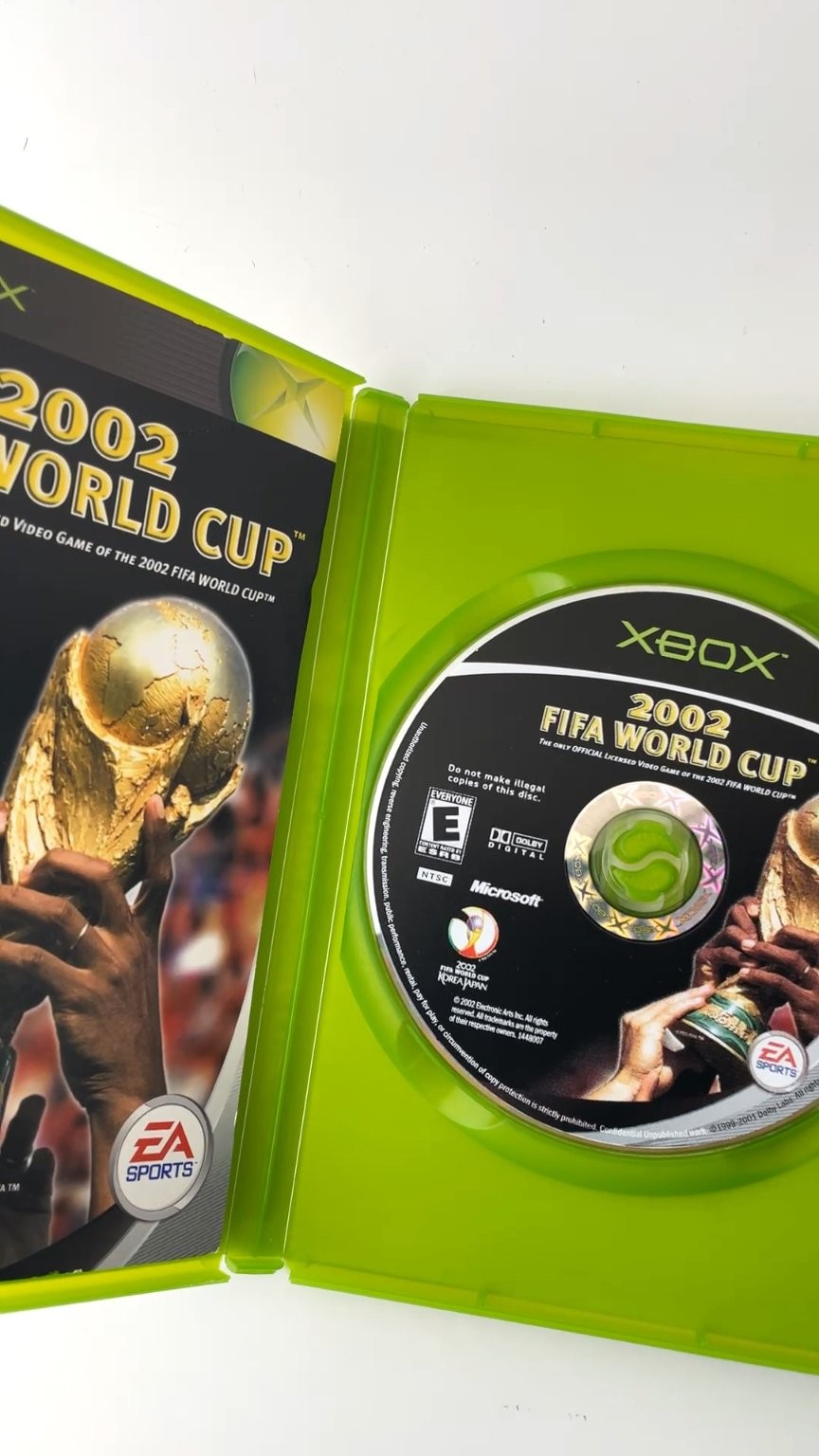 2002 FIFA World Cup Xbox Video Game EA Sports Soccer Multiplayer