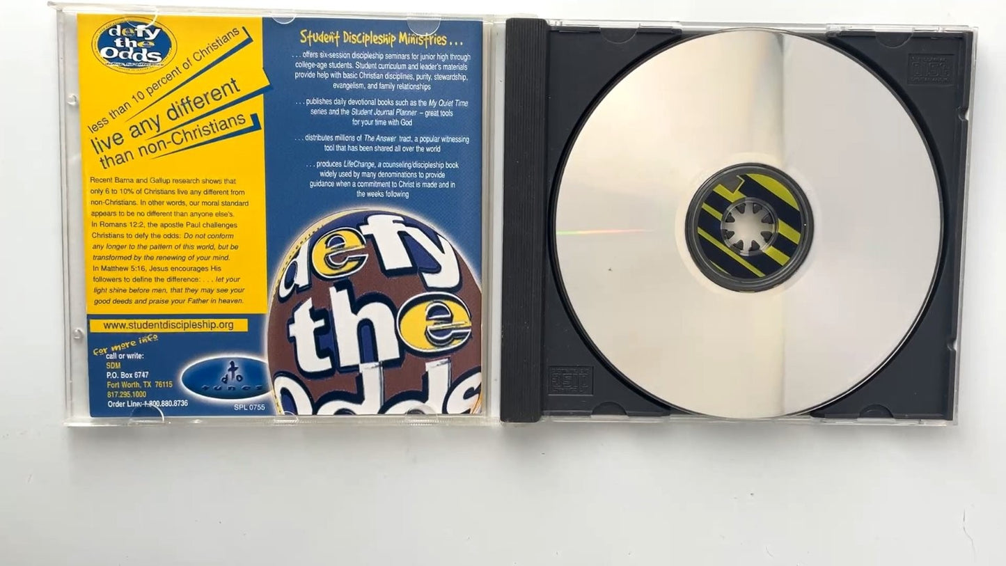 Defy The Odds - Define The Difference CD 1999 Christian Rock Sparrow