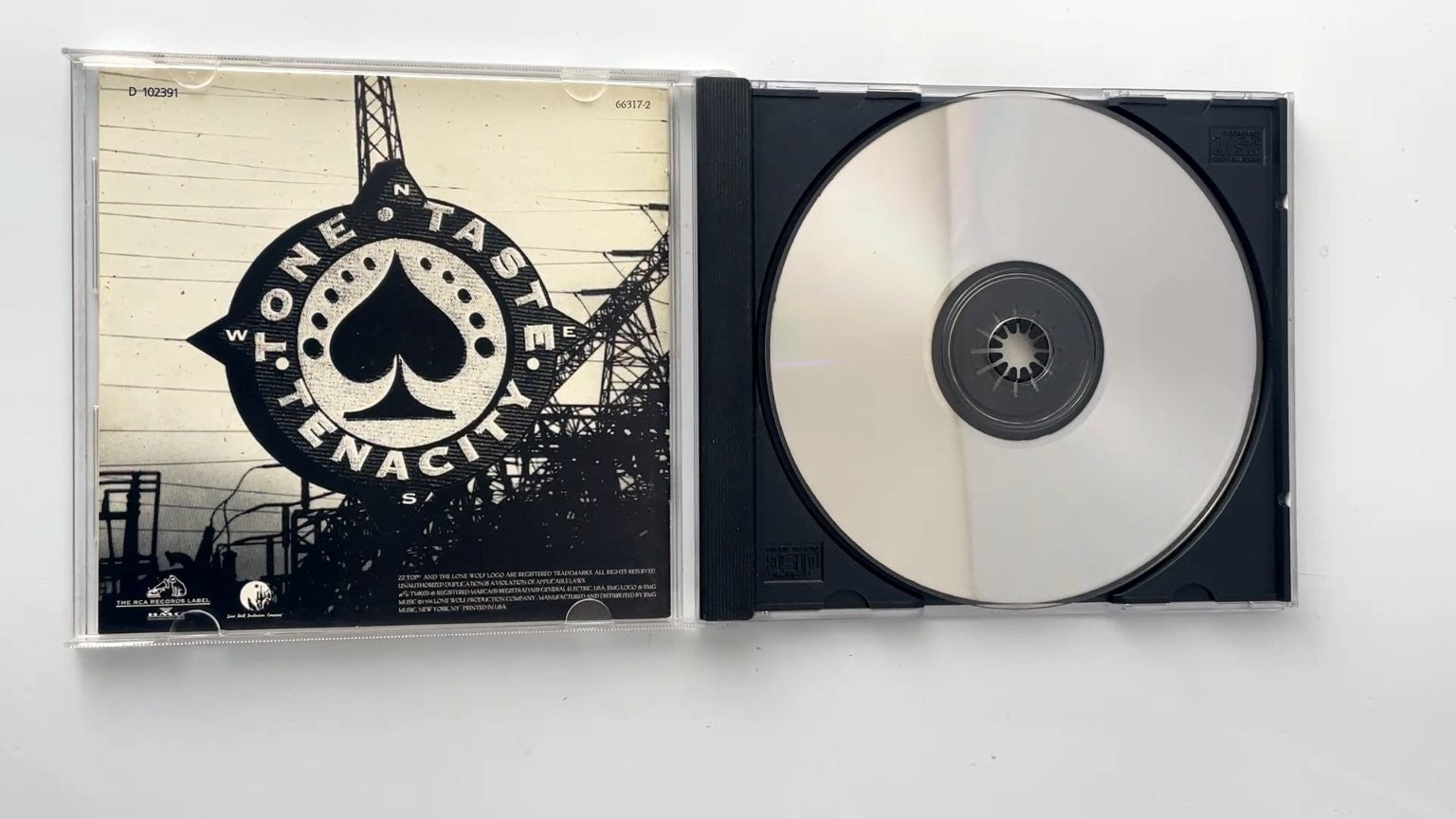 ZZ Top - Antenna CD 1994 Rock RCA Records Blues