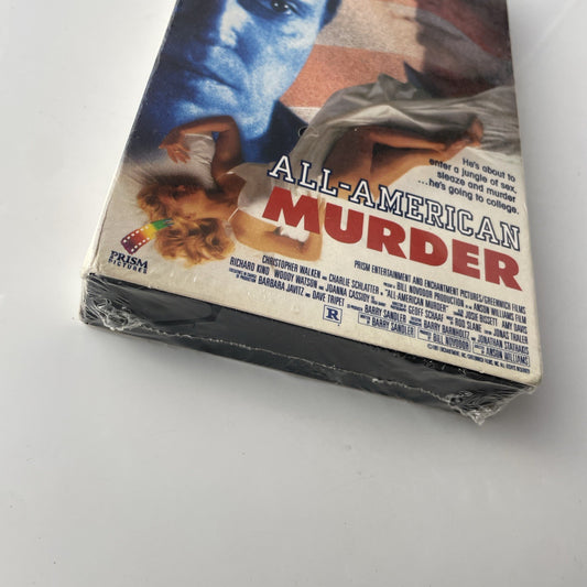 All-American Murder - (VHS, 1992, Screener Promo, Christopher Walken) *Sealed*