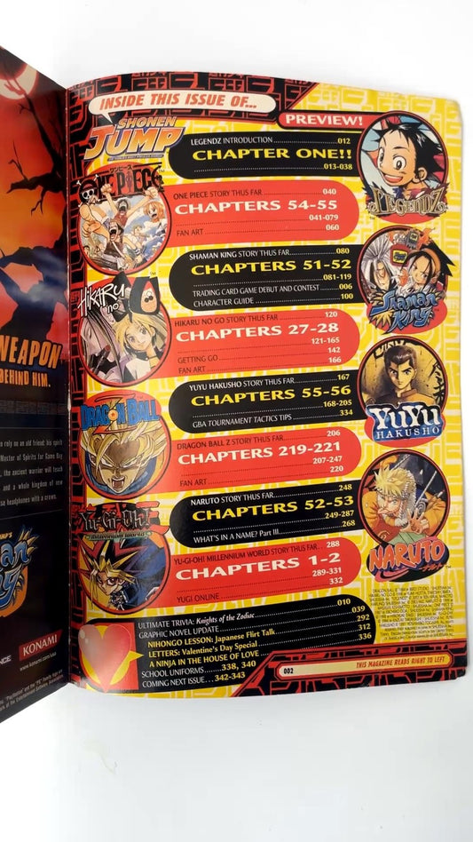 Shonen Jump No. 26 2005 VIZ Media Illustrated Manga Magazine NO CARD