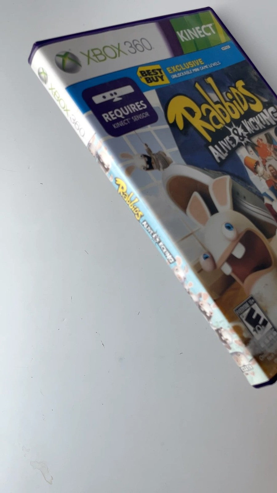 Rabbids Alive & Kicking Xbox 360 Kinect Video Game Multiplayer