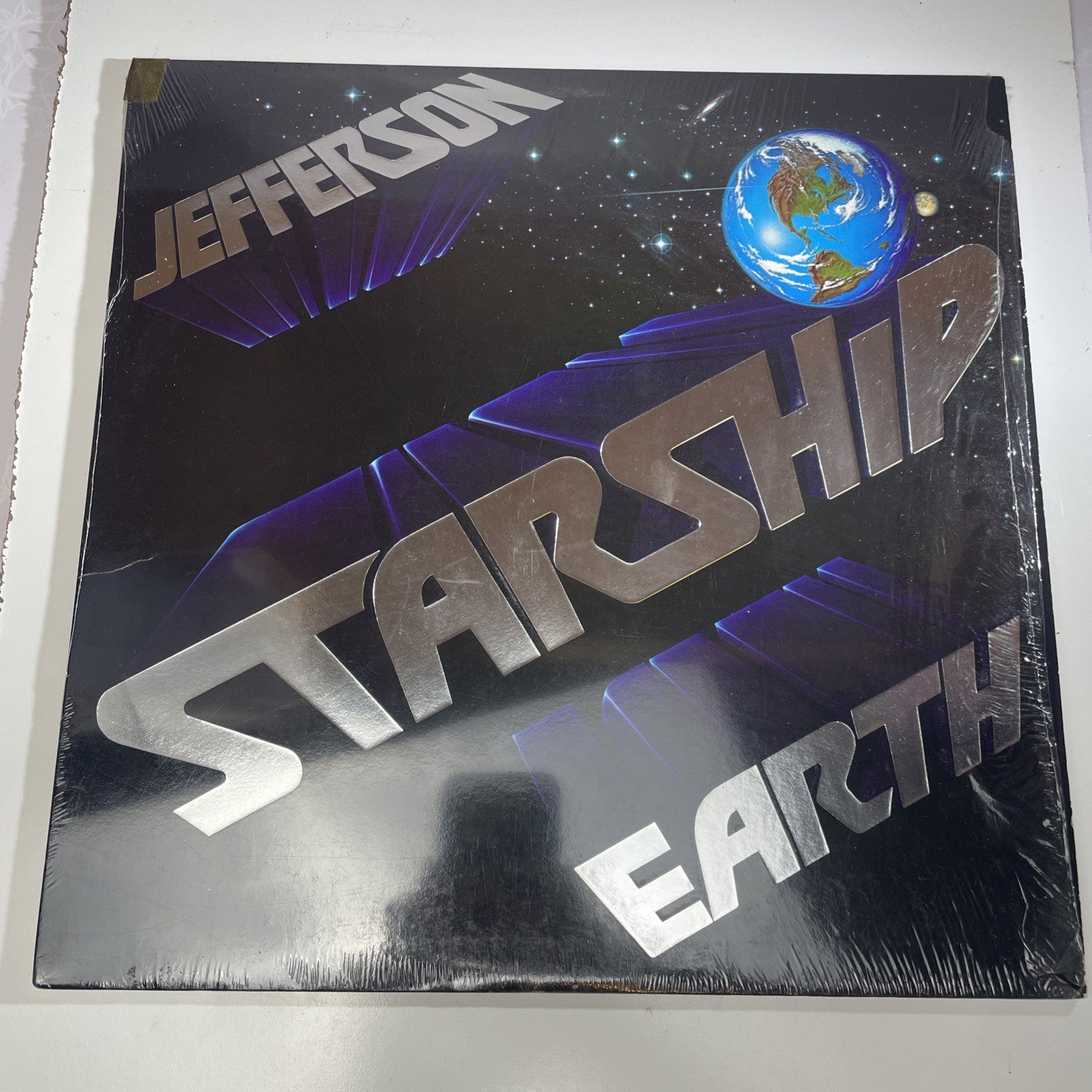 Jefferson Starship  'Earth'  Vinyl LP  Grunt  BXL1-2515  VG+ In Shrink