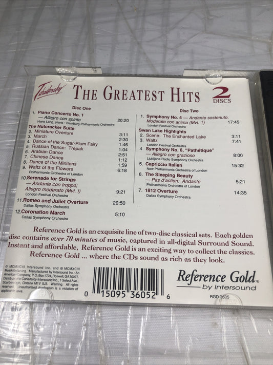 The Greatest Hits [CD] Tchaikovsky 2CD SET Very Good Complete Classical Music