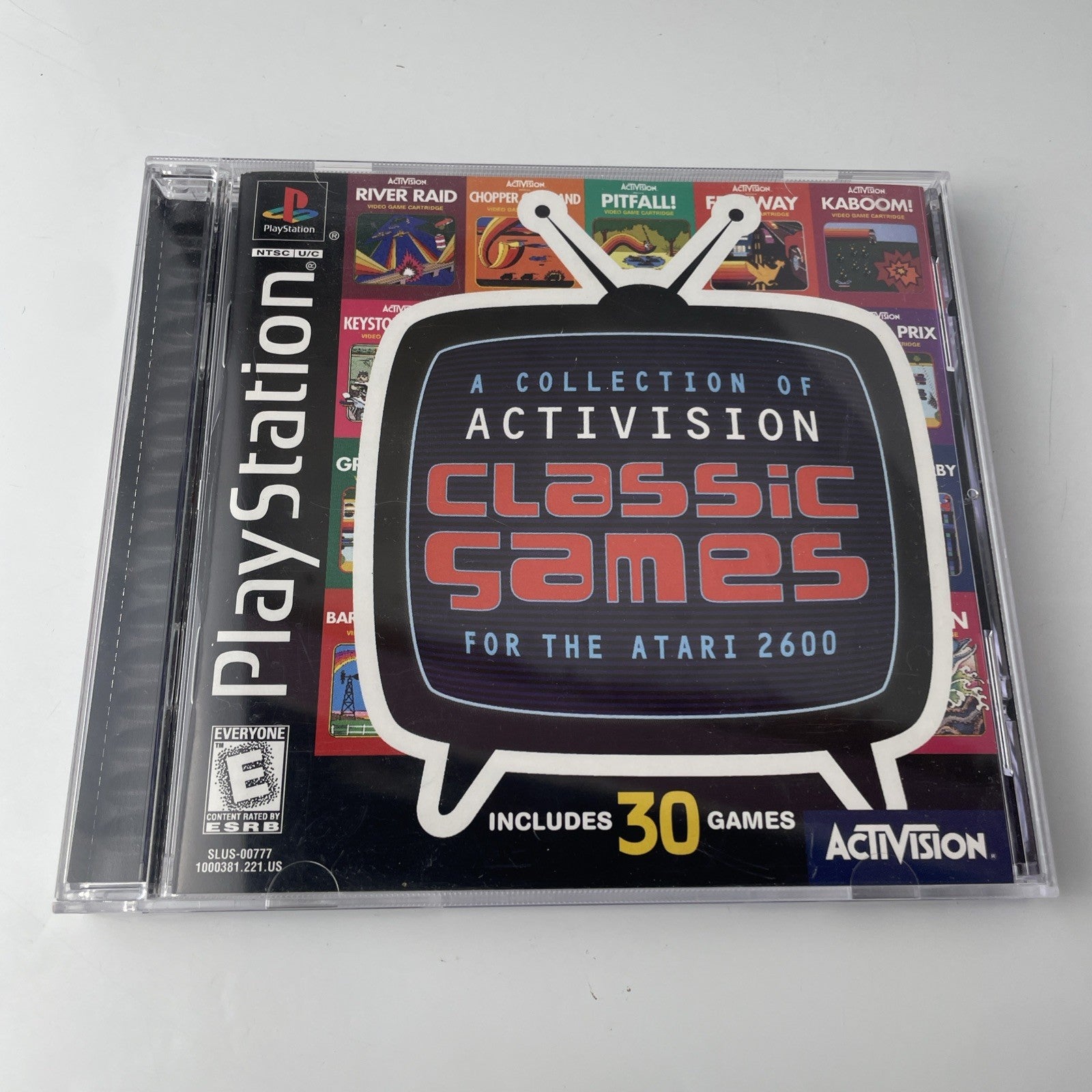 Activision Classic Games Atari  PlayStation one PS1 Complete Test Working CIB