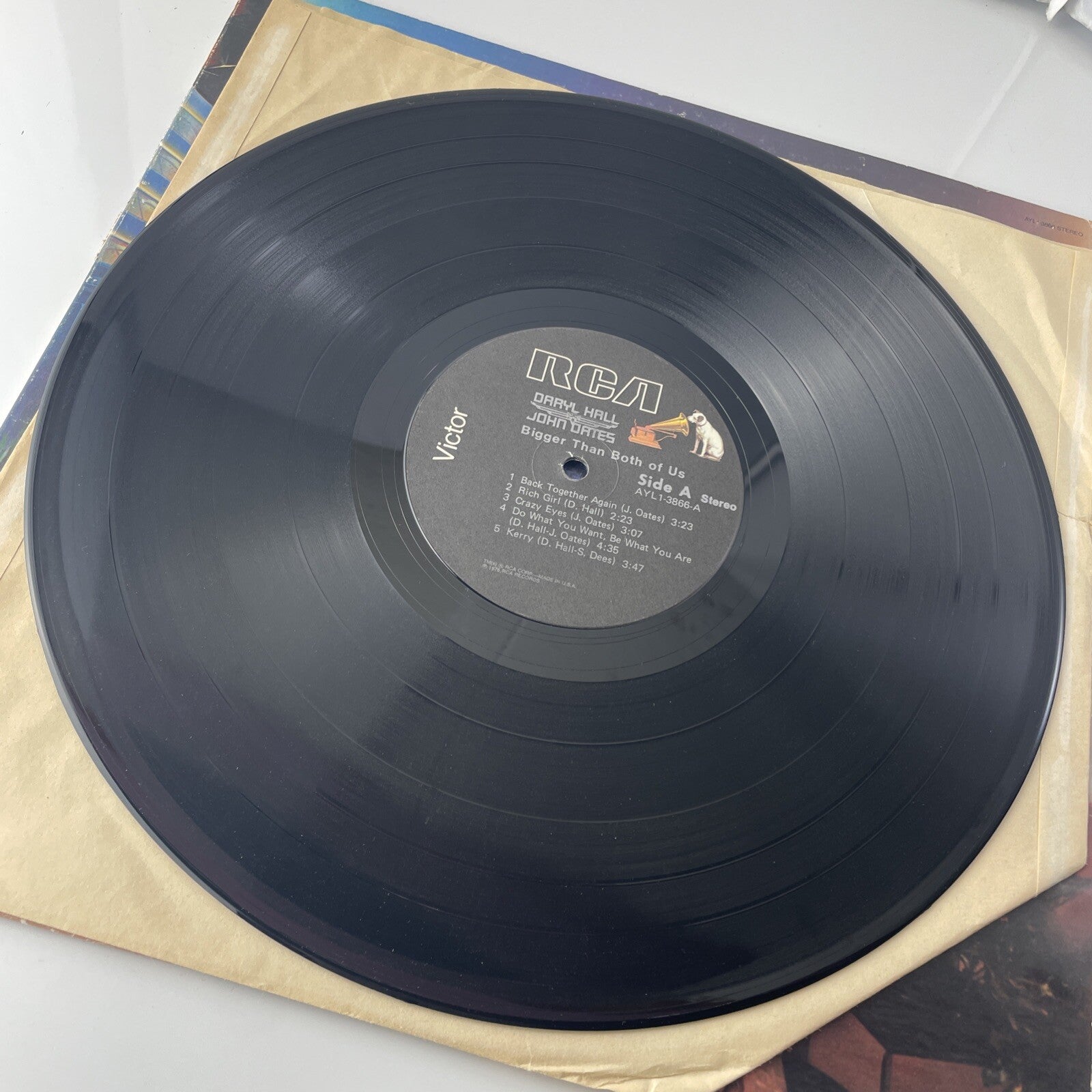 Daryl Hall & John Oates : Bigger Than Both Of Us. Vinyl, Lp. 1976. Tested 