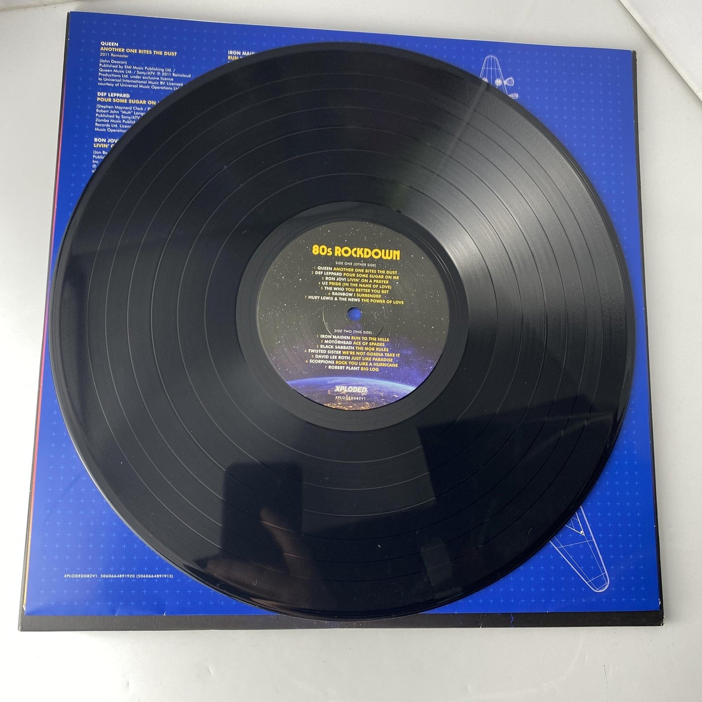 80s Rockdown 2xLP Black Vinyl 12" 33 RPM 2021 Xploded Rock Metal Album