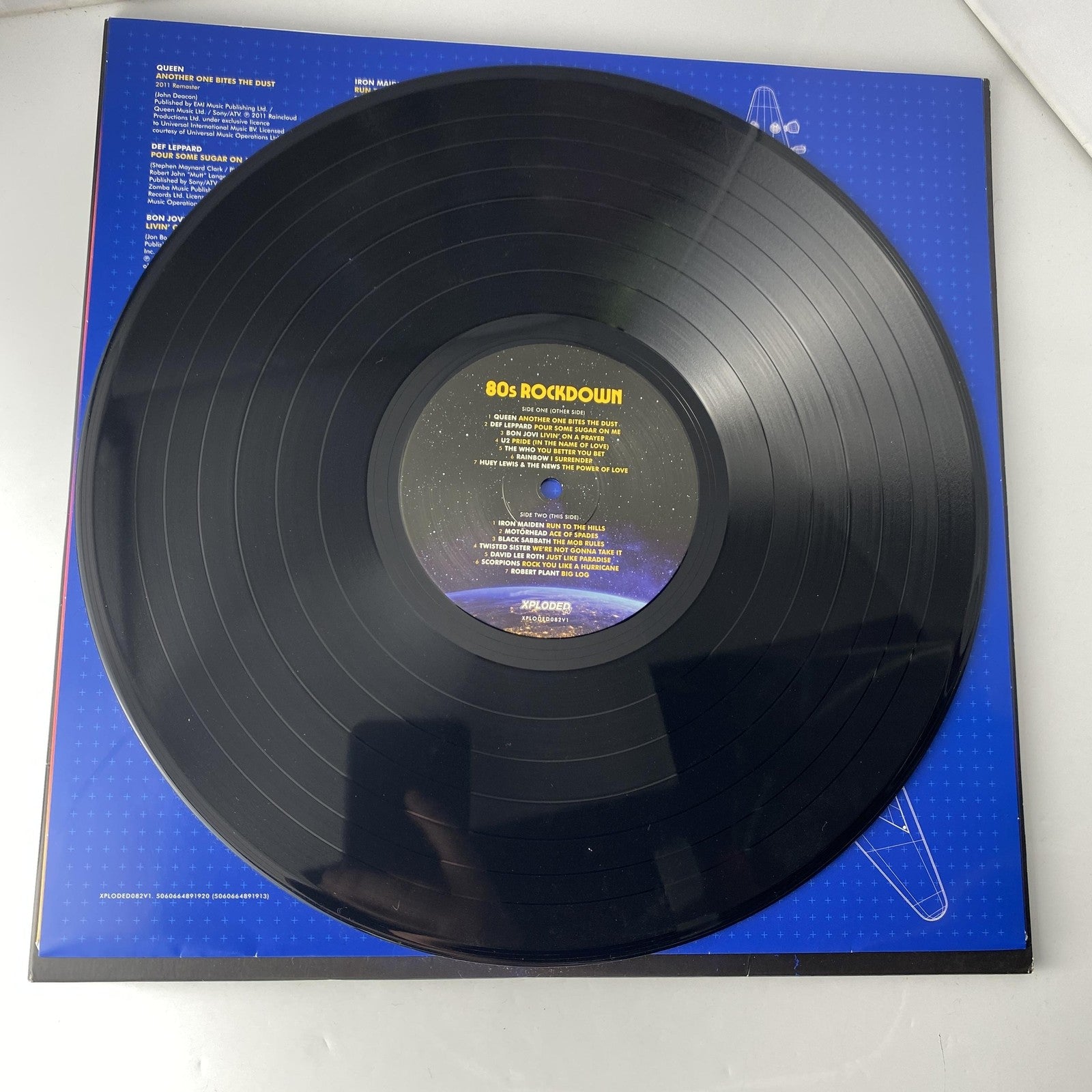 80s Rockdown 2xLP Black Vinyl 12" 33 RPM 2021 Xploded Rock Metal Album