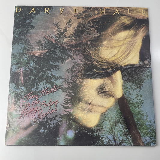 Vintage Daryl.Hall Three Hearts In The Happy Ending Machine Vinyl 1986