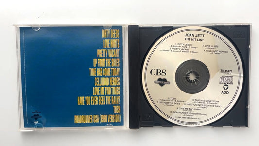 Joan Jett - The Hit List CD 1990 Cover Songs Rock CBS