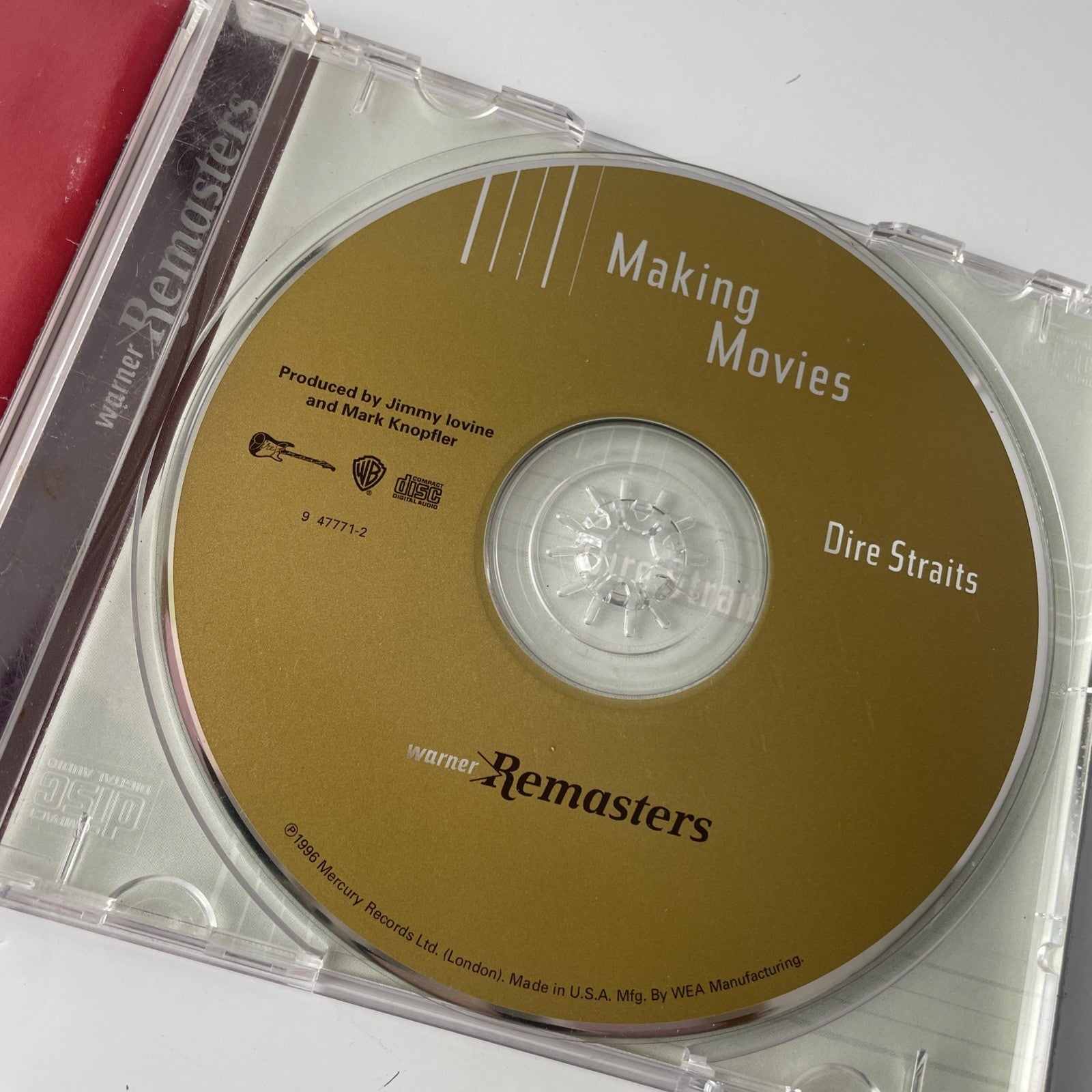 Dire Straits ‎' Making Movies ' CD Album US 1985 Reissue ROCK 3480-2 Warner Bros