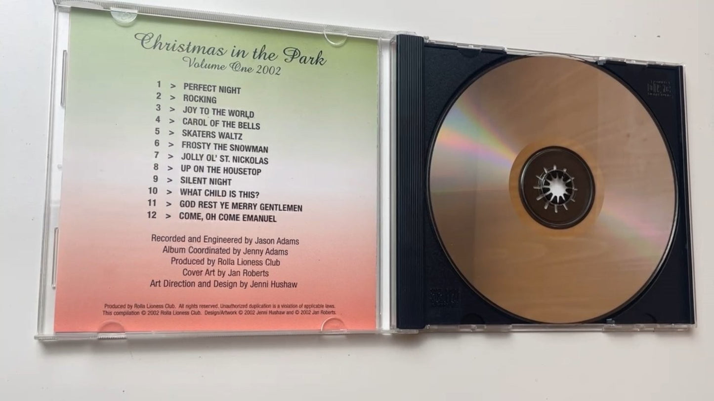 Christmas in the Park Volume One 2002 CD Holiday Seasonal Rolla Lioness Club