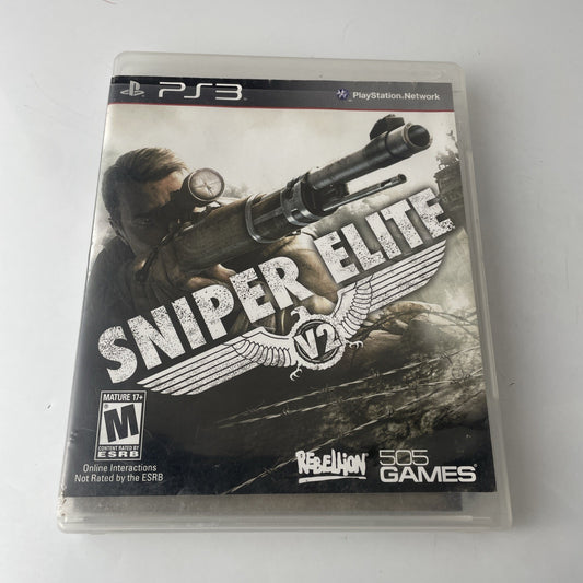 Sniper Elite V2 (Sony PlayStation 3, 2012) PS3 Video Game CIB Tested & Working