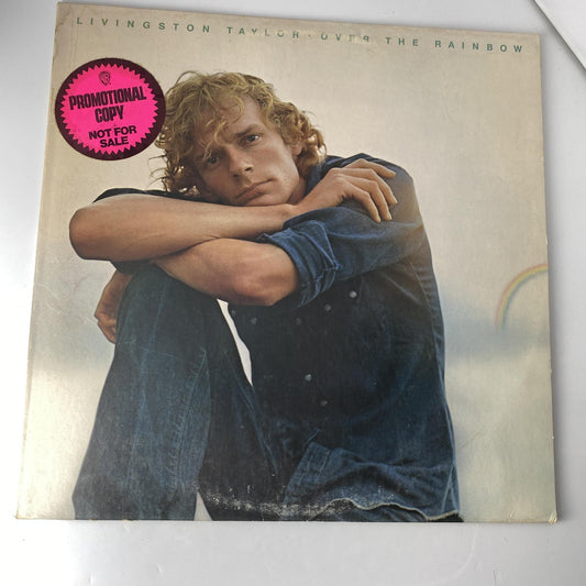 Vintage Livingston Taylor Over The Rainbow 12" Vinyl LP 1973 Capricorn Promo