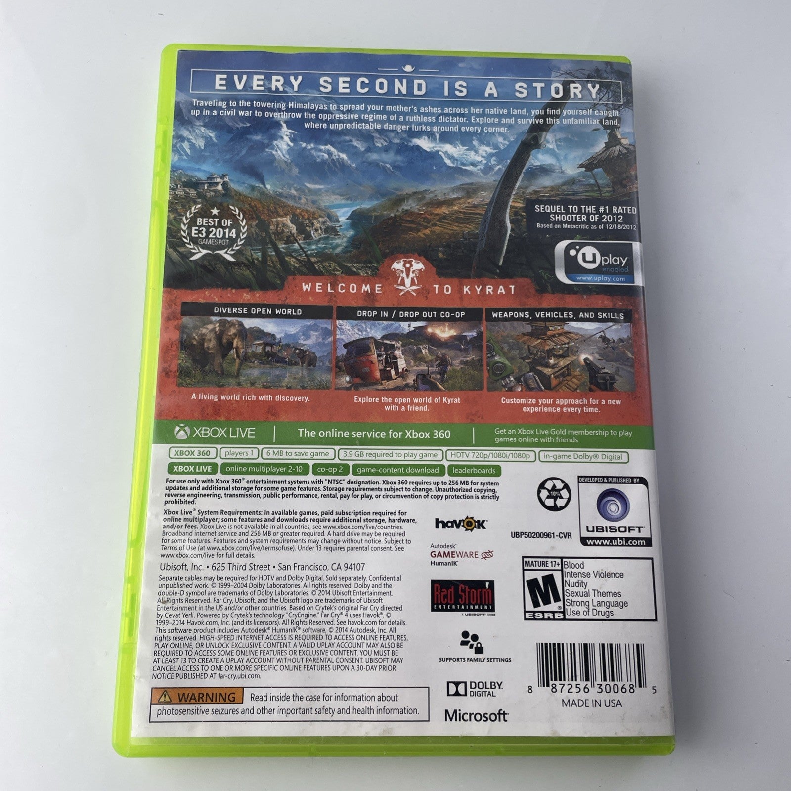 Far Cry 4 (Microsoft Xbox 360, 2014)