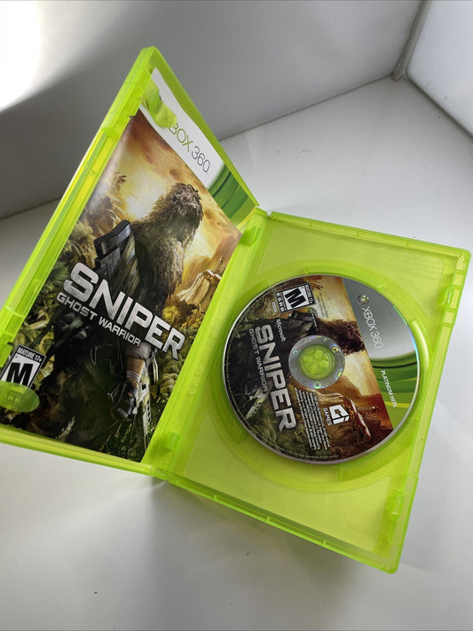 Sniper Ghost Warrior Xbox 360 - Complete CIB Very Good Condition