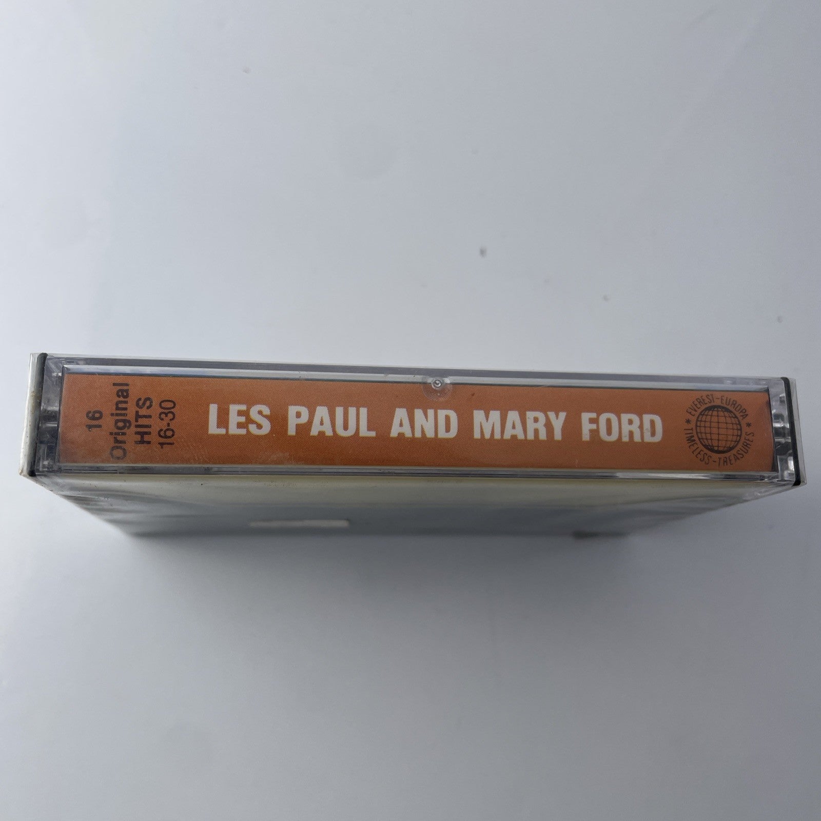 LES PAUL & MARY FORD TIMELESS TREASURES 16 HITS CASSETTE TAPE 1986 PAP LAB EUC