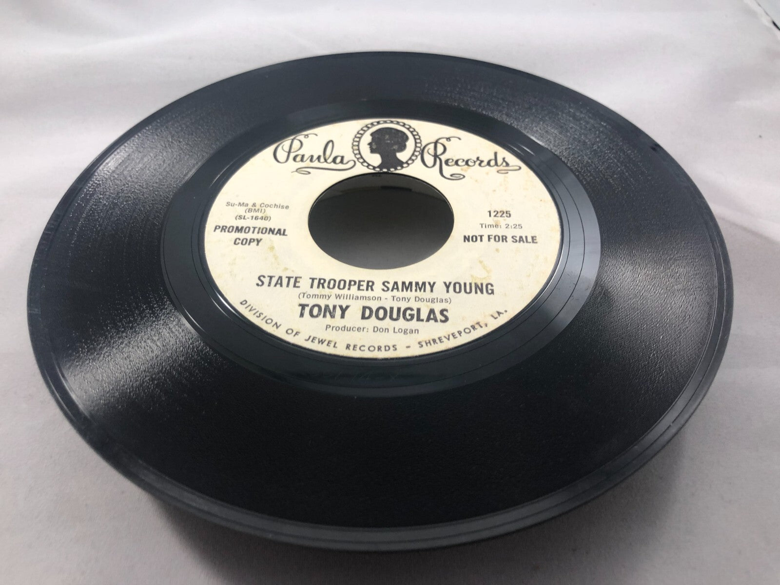 Tony Douglas : There Stands The Man, There Stands The Man 7" 45 RPM PROMO VG