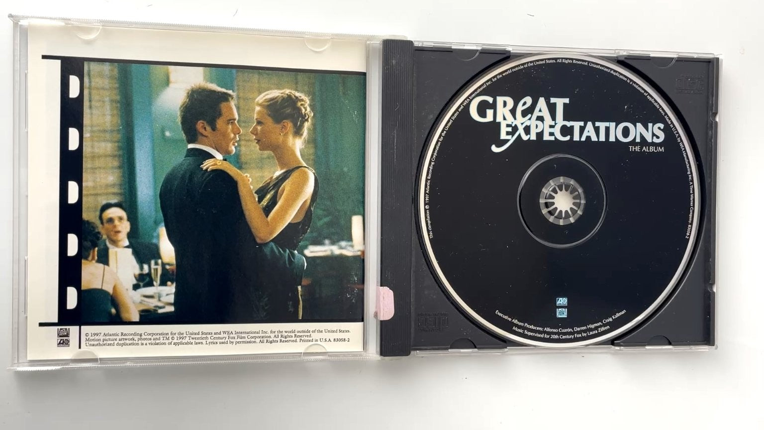 Great Expectations The Album 1997 Soundtrack CD Atlantic Rock Pop
