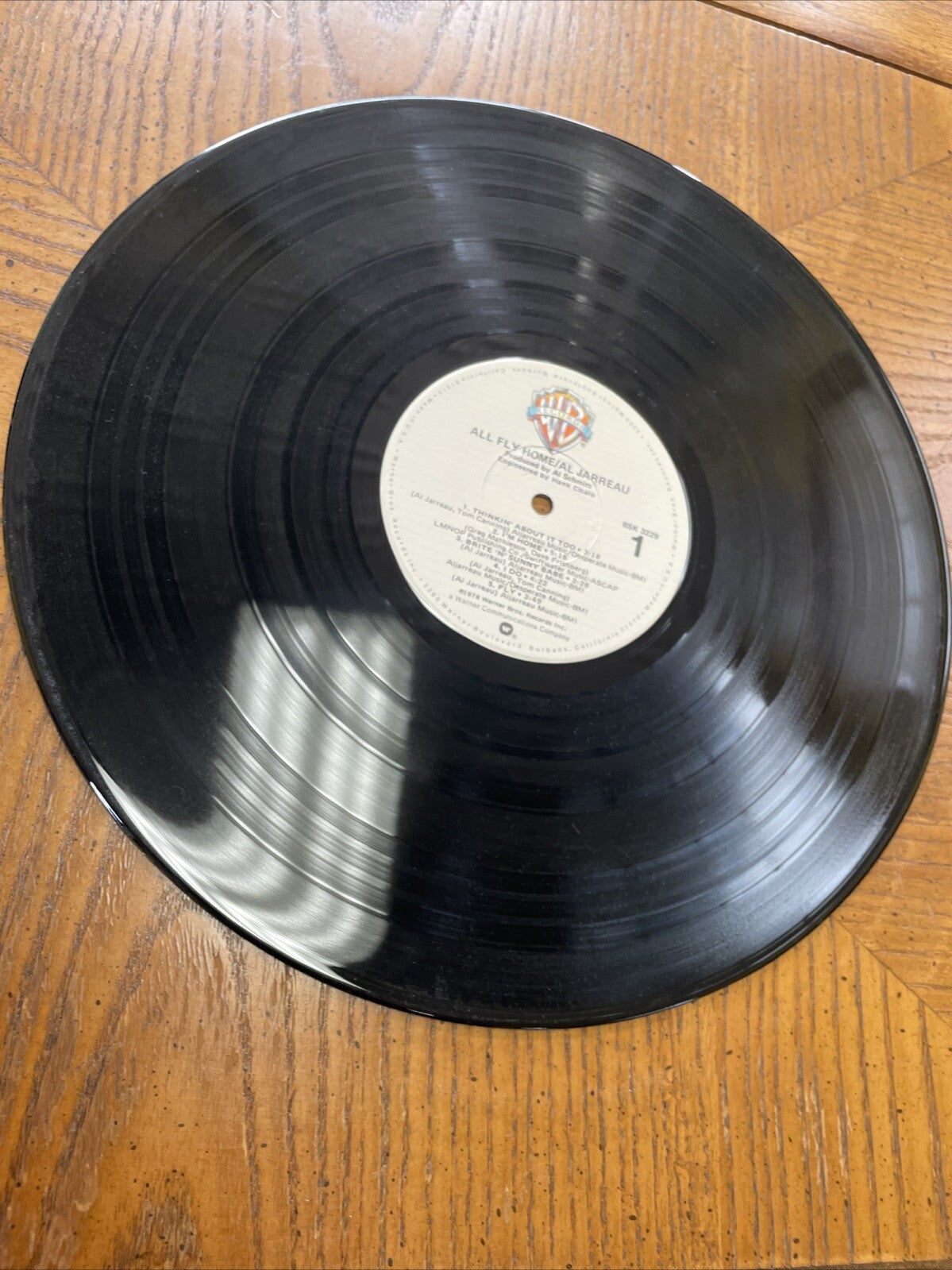 AL JARREAU All Fly Home LP Rare promo Gold Stamp 70s R&b Soul Group WB 1978