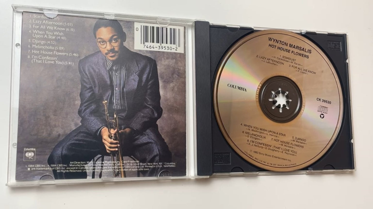 Wynton Marsalis - Hot House Flowers CD 1984 Jazz Columbia