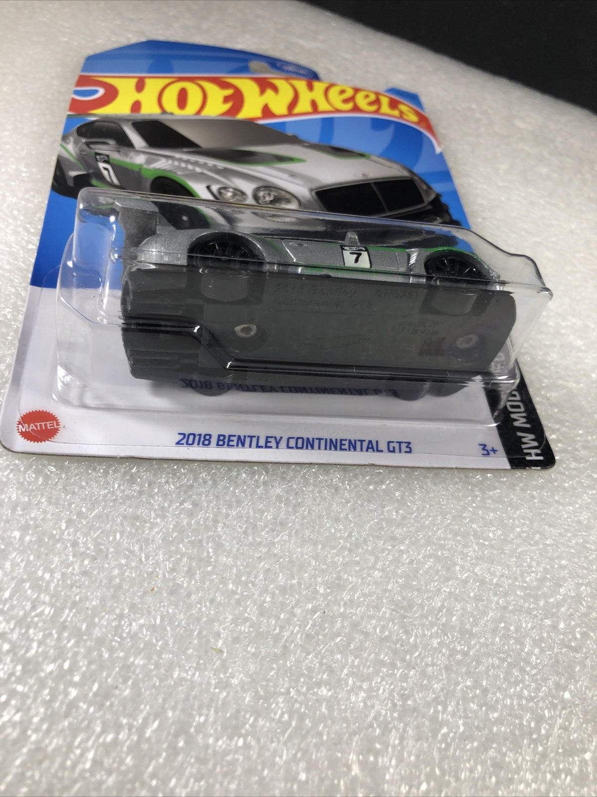 Hot Wheels 2023 2018 Bentley Continental GT3 (Gray) HW Modified 3/5 #44