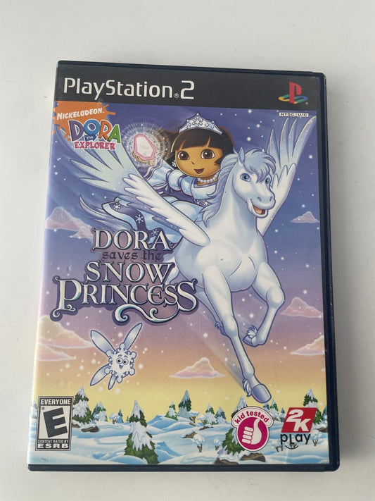 Dora the Explorer Saves the Snow Princess PlayStation 2 Video Game
